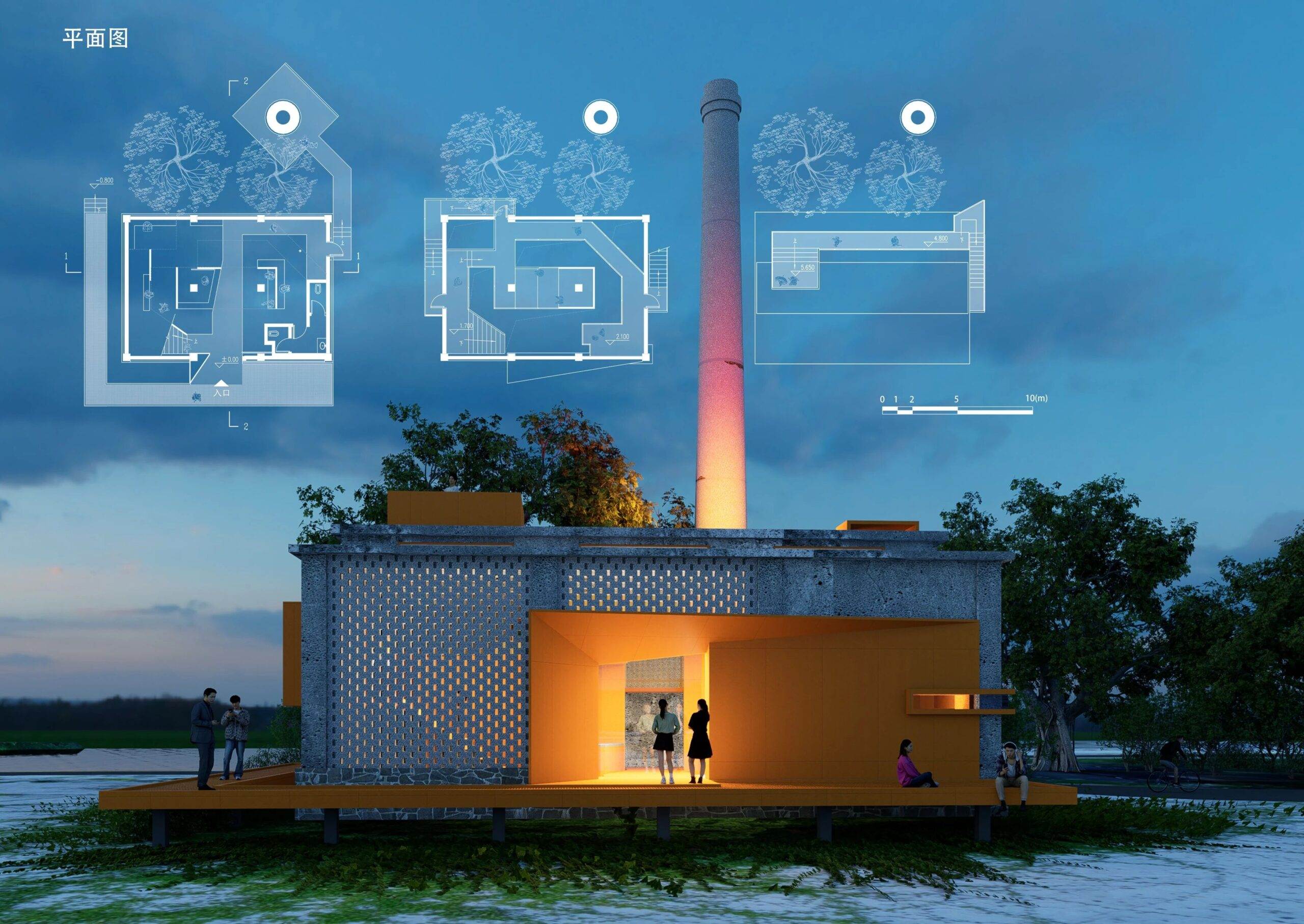 陵水环潟湖驿站：三文建筑—Alice盐屋